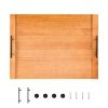 Noodle Board Stove Cover, Stove Top Cover Board for Gas Burners & Electric Stove, Pine Wood Cutting Board with Handles