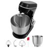 Stand Mixer, 5.3QT + 4.4QT Two Stainless Steel Bowls, 10+P Speeds Tilt-head Food Mixer, Kitchen Mixer with Dough Hook, Wire Whip, Beater, Scraper
