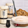 Sourdough Starter Kit â€“ 24oz Starter Jar, 2 Cotton Rope Banneton Proofing Baskets