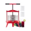 VEVOR 2.38 Gal/9L Fruit Wine Press, Stainless Steel Basket with Cross-beam and Triangular Structure, Manual Juice Maker