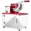 Commercial Ice Crusher 661LBS/H, 350W Electric Snow Cone Machine with 4 Blades, 2000RPM Stainless Steel Shaved Ice Machine with 11 Gal Crushed-Ice Box