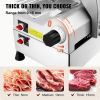 Automatic Meat Slicer, 540W Deli Slicer, 2 PCS 10" Stainless Steel Removable Blade, 0-15mm Adjustable Thickness, Child Lock Protection