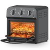 Family Size Air Fryer Toaster Oven Combo,13QT,360Â° Hot Air Circulation for Healthy Oil-Free Cooking, Multifunctional Convection Contertop Oven
