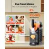 Slushie Machine, 2.6L/88oz No Ice Needed Slushy Machine for Home, Frozen Drink Maker with 5 Preset Programs, Margarita Machine with Self-Cleaning