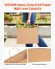 Kraft Paper Bags with Handles, 50Pcs 16 x 6 x 12 in, Large Paper Grocery Bags, Reusable & Recycled Brown Take-Out Sacks