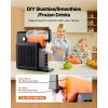 Slushie Machine, 2.6L/88oz No Ice Needed Slushy Machine for Home, Frozen Drink Maker with 5 Preset Programs, Margarita Machine with Self-Cleaning