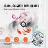 Manual Vegetable Fruit Slicer, 0-0.5"/0-12mm Thickness Adjustable Commercial Slicer Machine