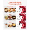 Stand Mixer, 6 QT Electric Kitchen Mixer, 300W Dough-Mixer, 10 Speeds Tilt-head Food-Mixer with Stainless Steel Bowl, Dough Hook, Whisk, Beater