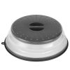 2PCS Microwave Splatter Covers, 10.4" Collapsible Microwave Lid for Food, 300 Fahrenheit Heat-Resistant PP Splatter Guard for Plate Dish