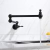Folding faucet Pot Filler Faucet Wall Mount RT